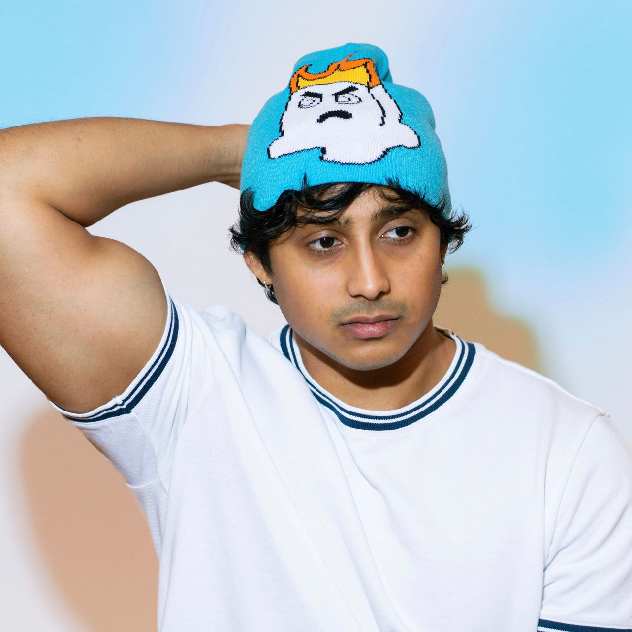 Meltdown Blue Beanie