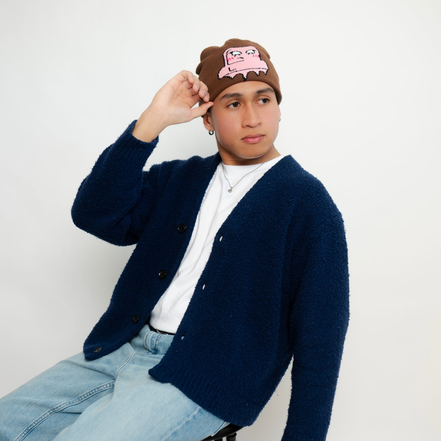 Brown Fraya Beanie