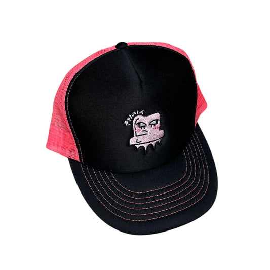 Fraya Black & Pink Trucker Hat