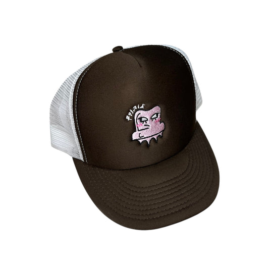 Fraya Brown Trucker Hat
