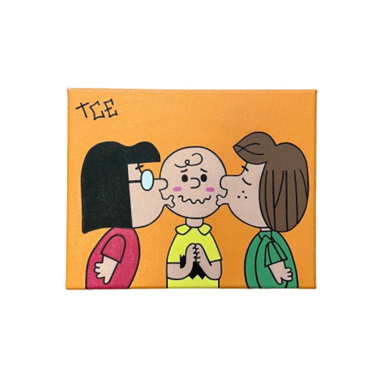 Peanuts “Besos” 8x10 Canvas